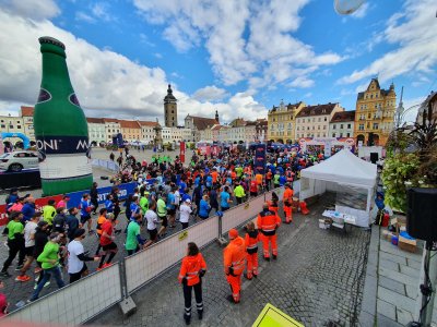 Půlmaraton České Budějovice 2021 pohledem záchranářů